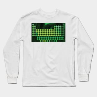 St. Patrick's Day Green Shamrock Periodic Table Long Sleeve T-Shirt